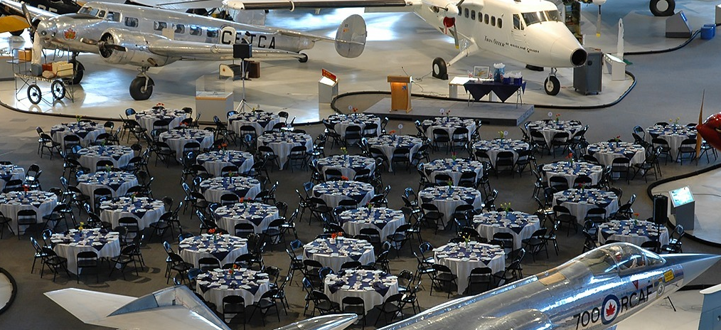 Banquet rounds setup